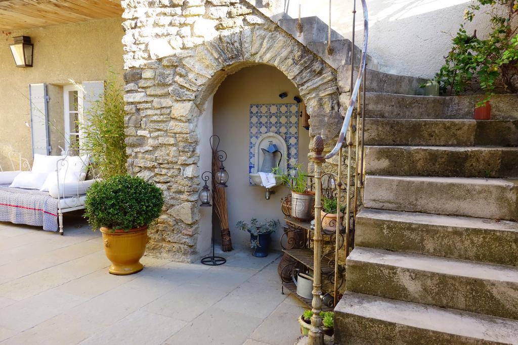 Bed and Breakfast Le Mas En Provence Entrechaux Екстер'єр фото