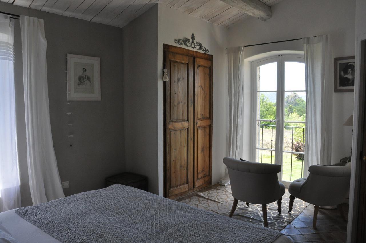 Bed and Breakfast Le Mas En Provence Entrechaux Екстер'єр фото